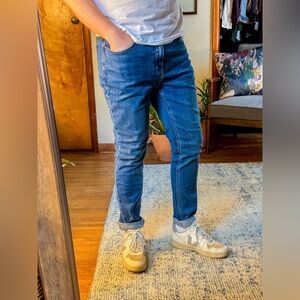 I Love Ugly Medium Wash Slim Fit Jeans